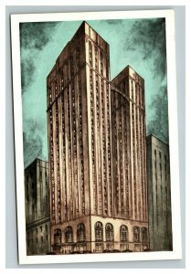 Vintage 1930's Postcard The Pittsburgher Hotel Pittsburgh Pennsylvania