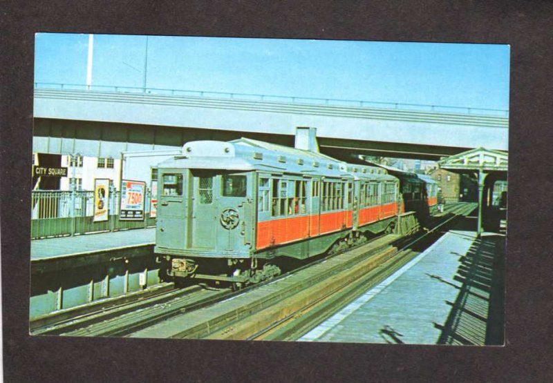 MA Boston MTA Mass Transit Authority Railroad Train Charleston Massachusetts PC