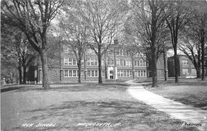 1940s MAQUOKETA IOWA High School RPPC POSTCARD 3861 COOK