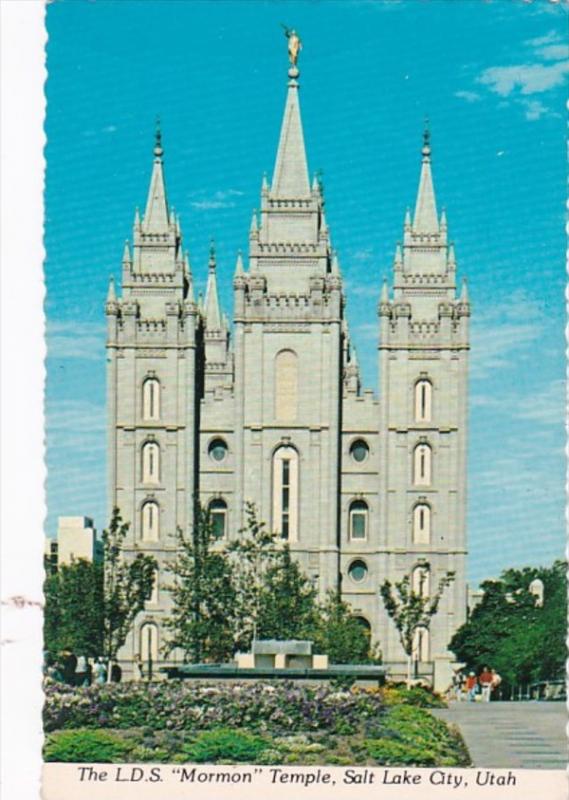 Utah Salt Lake City The Mormon Temple