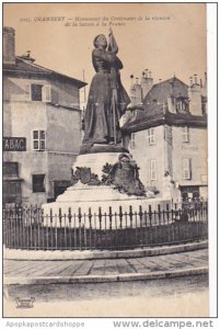 France Chambery Monument du Centenaire de la reuinion de la Savoie a la France