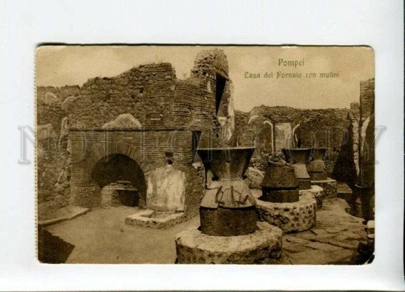 3155510 ITALY POMPEI Casa del Fornaio Vintage postcard