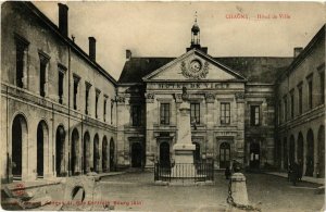 CPA Chagny Hotel de Ville FRANCE (954092)