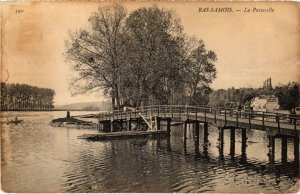 CPA Samois La Passerelle FRANCE (1300884)