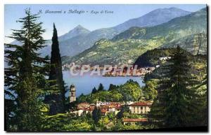 Old Postcard S Giovanni e Bellagio Lago Di Como