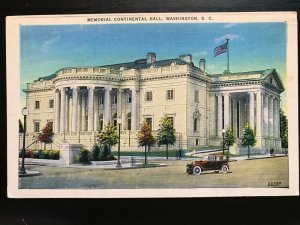 Vintage Postcard 1915-1930 Memorial Continental Hall Washington D.C.