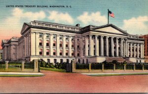 Washington D C United States Treasury Building 1954