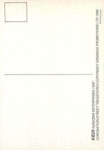 British soap opera actors Granada Television postcard