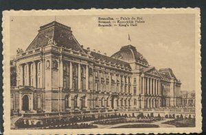 Belgium Postcard - Brussels - King's Hall     RS16570