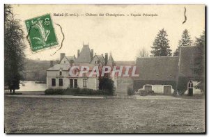 Old Postcard Soize Chateau des Chataigniers Main Facade