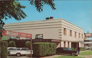 c1950-1960 Barrick Funeral Home Salem Oregon autos postcard B184x 