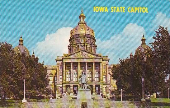 Beautiful Iowa State Capitol Des Moines Iowa