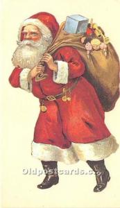 Santa Claus Christmas Reproduction Unused 