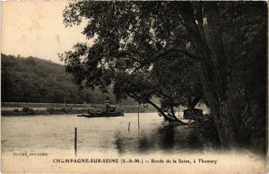 CPA CHAMPAGNE-sur-SEINE THOMERY - Bords de la Seine a Thomery (1299873)