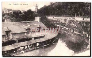 Old Postcard Vannes La Garenne