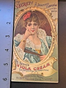 Dr. Hebra's Viola Cream , G.C. Bittner & Co in Toledo, OH.