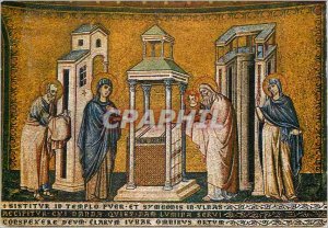 Postcard Modern Roma P Cavallini the presentation in the temple mosaic st mar...