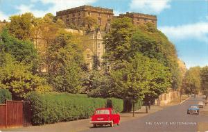 uk1690 the castle nottingham car real photo uk