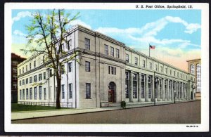 Illinois SPRINGFIELD U.S. Post Office Pub H.N. Shonkwiles - WB