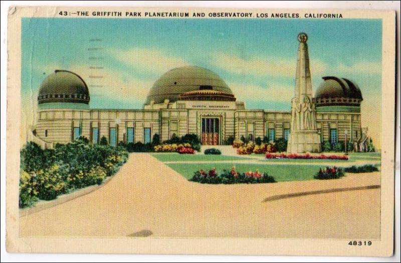 Griffith Park Plantarium & Observatory, Los Angeles Ca