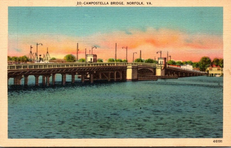Virginia Norfolk Campostella Bridge