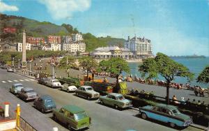 BR66955 llandudno promenade and grand hotel car voiture wales  14x9cm