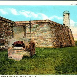 c1920s St Augustine, Fla Fort Marion Castillo de San Marcos Hot Shot Oven FL A41