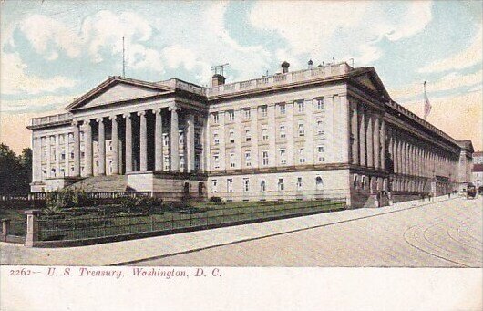 U S Treasury Washington DC 1908