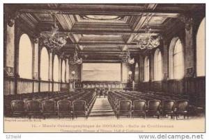 Musee Oceanographique de MONACO, Salle de Conferences, 10-