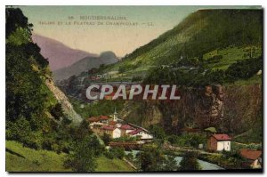 Postcard Old Moutiers Salins Salins Plateau Champoulet