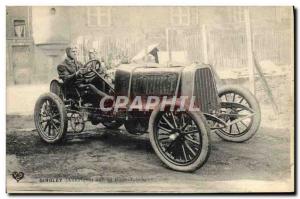 Old Postcard Automotive Dingley on his Pope Toledo