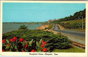 Postcard HIGHWAY SCENE Memphis Tennessee TN AL6472