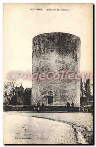 Postcard Old Dourdan the Dungeon castle