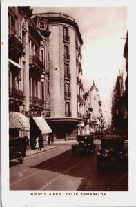 Argentina Buenos Aires Calle Asmeralda Vintage RPPC C124