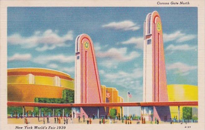 New York World's Fair 1939 Corona Gate North