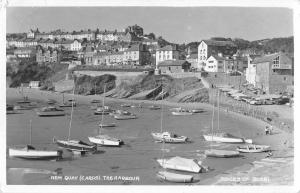 BR96248 newquay cards the harbour real photo ship bateaux judges 30281 uk