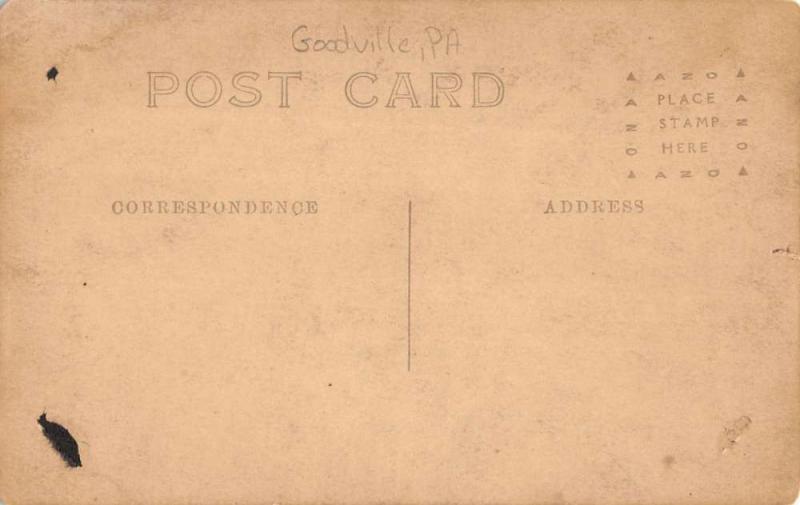 Goodville Pennsylvania Old Fashioned Women Real Photo Antique Postcard K34918