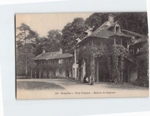 Postcard Maison du Seigneur Petit Trianon Versailles France