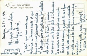 CPA AK INDOCHINA Saigon Repas Poulaire VIETNAM (956827)