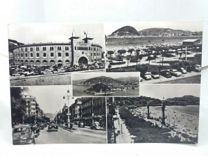 San Sebastian Spain Vintage Multiview RP Postcard 1950s