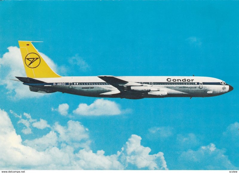 CONDOR Airlines Boeing 707-430 Jet Airplane , 1960s