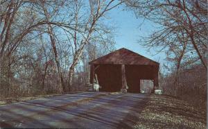 Brown County State Park IN, Indiana - North Entrance Covered Bridge