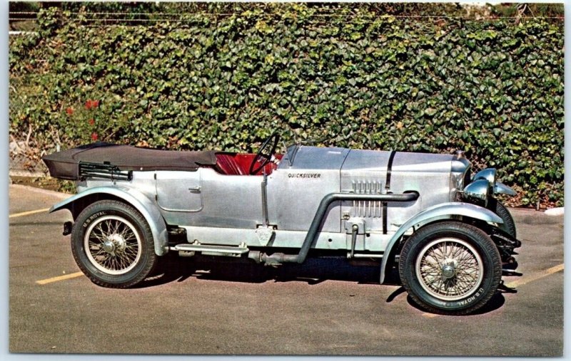 Postcard - 1922 Vauxhall 30/98 OE, Briggs Cunningham Automotive Museum - CA