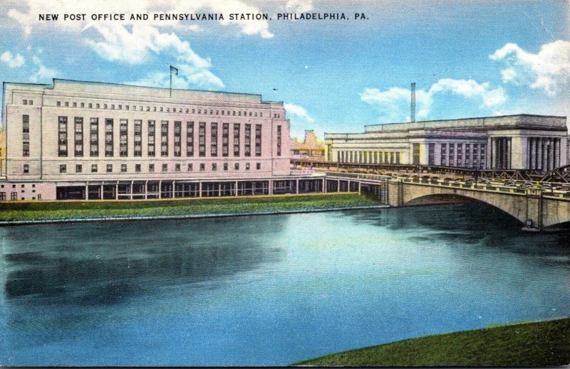 Pennsylvania Philadelphia New Post Office and Pennsylvania Station