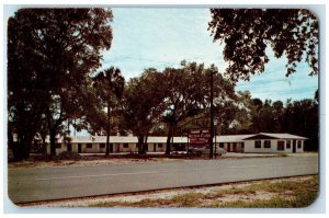 c1950's Harbor Oaks Motor Lodge Daytona Beach Florida FL Vintage Postcard