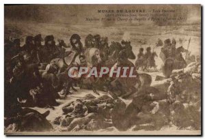 Old Postcard Napoleon 1st Louvre Museum Battlefield d & # 39Eylau