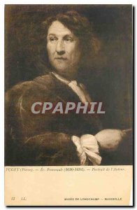 Old Postcard Puget Pierre Ec Provencale Portrait of the Author Museum of Long...