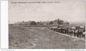 Military Recruits Departing For Other Posts