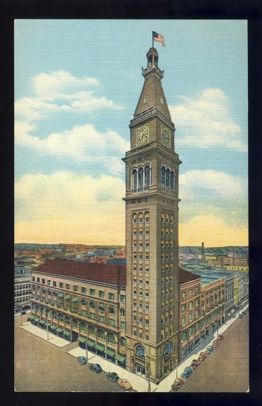 Early Denver, Colorado/CO Postcard, Daniels & Fisher Tower