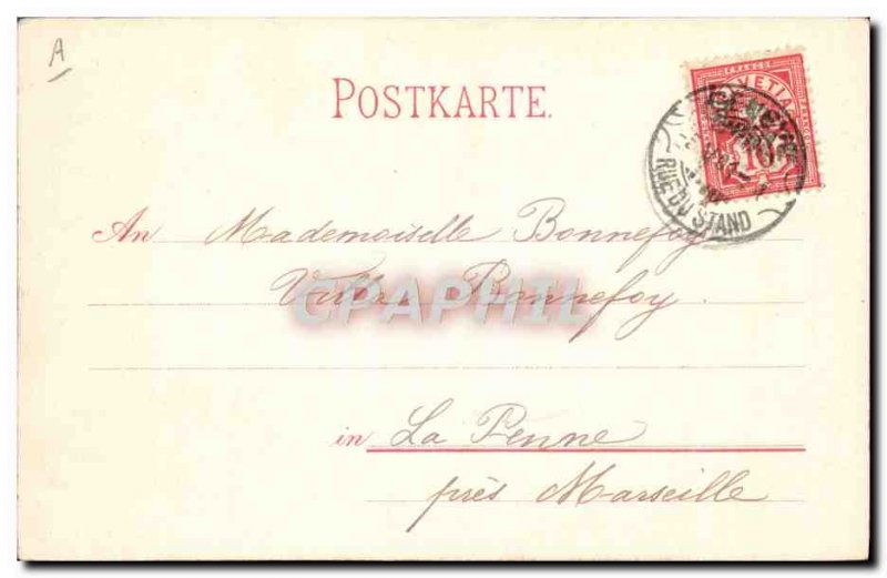 Old Postcard Gruss aus Bern Bear
